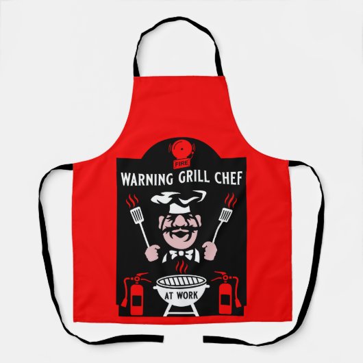 Grill Chef Gift Schort (Voorkant)