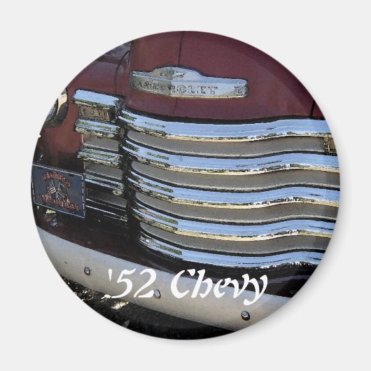 Grill de camion Vintage Chevy 1952 - Magnet (Devant)