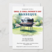 Grill en Chill BBQ Party Kaart (Voorkant)