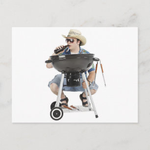 Grill Funny Briefkaart