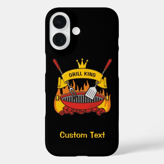 Grill King Case-Mate iPhone Case (Achterkant)