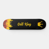 Grill King Crown Skateboard (Horizontaal)