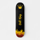 Grill King Crown Skateboard (Voorkant)
