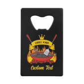 Grill King Kredietkaart Flessenopener (Voorkant)