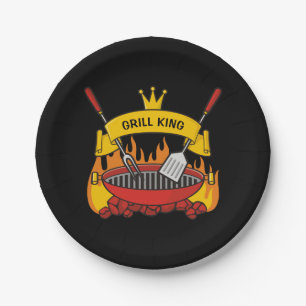 Grill King Papieren Bordje