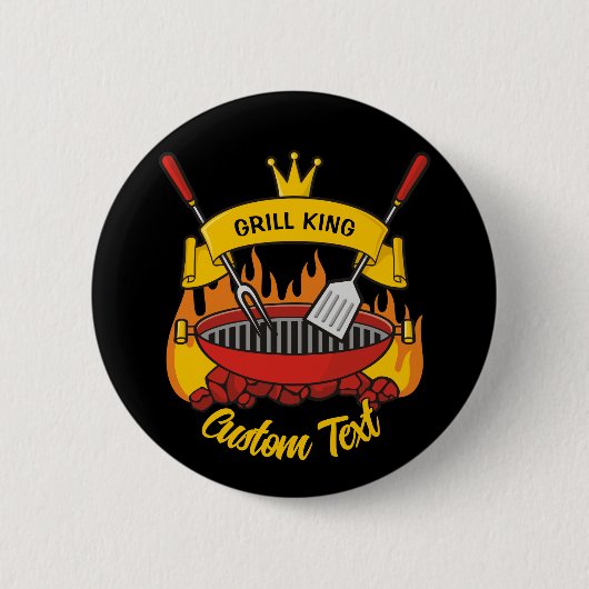 Grill King Ronde Button 5,7 Cm (Voorkant)