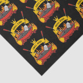 Grill King Tissuepapier (Detail)