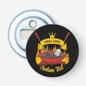 Grill Koning Button Flesopener (Voorkant)