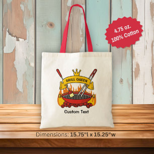 Grill Koningin Tote Bag