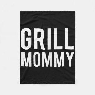 Grill Mam Bbq Worst Liefhebber Gerookte Vlees Funn Fleece Deken