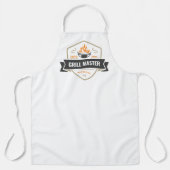 Grill Master - Aangepaste tekst aanpassen Schort (Voorkant)