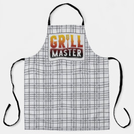 Grill Master All Over Print Schort