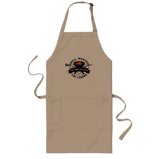 Grill Master Apron Lang Schort (Voorkant)