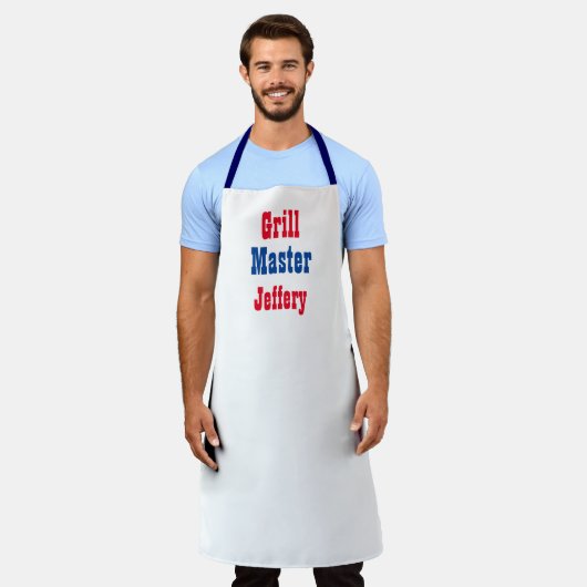 Grill Master Apron Schort (Gedragen)