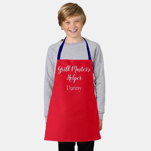 Grill Master Apron Schort (Gedragen)