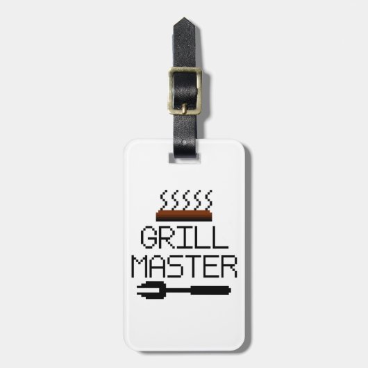 GRILL MASTER BAGAGELABEL (Voorkant verticaal)