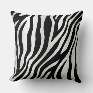 Grill Master Balck White Animal Print Pillow Kussen