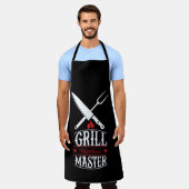 Grill Master Barbeque BBQ Persoonlijk Schort (Gedragen)
