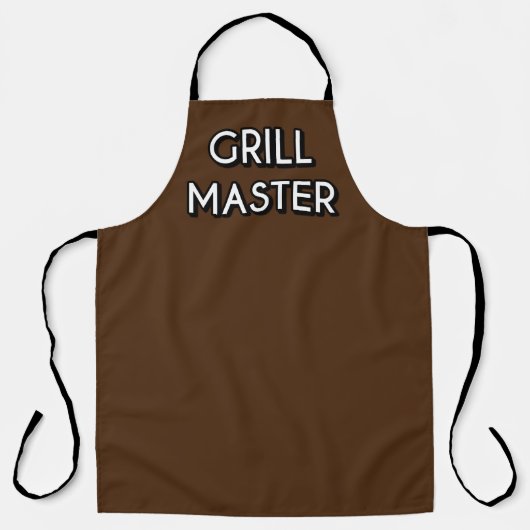Grill Master BBQ Schort (Voorkant)