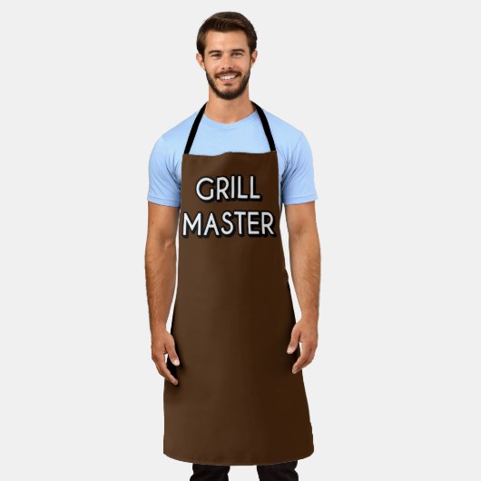 Grill Master BBQ Schort (Gedragen)