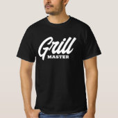 Grill Master BBQ T-Shirt voor mannen (Voorkant)