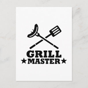 Grill Master Briefkaart