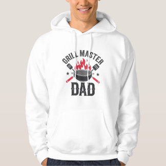 Grill Master Dad - Grappig BBQ Vaderdag Gift Hoodie