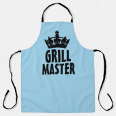 GRILL MASTER DAD VADERDAG FUNNY APRON SCHORT (Voorkant)