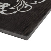 Grill Master en Best Dad Ever Fathers Day Zwart Snijplank (Hoek)