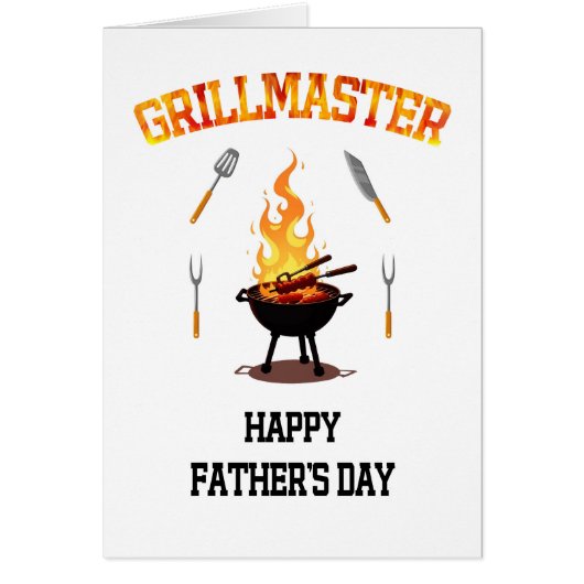 Grill Master Fête des pères (Devant)