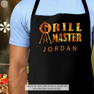 GRILL MASTER Flames gepersonaliseerd Schort