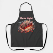 Grill Master Gekruid Rundvlees Schort (Voorkant)