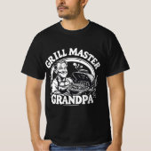 Grill Master Grandpa T-Shirt - Fête des Pères (Devant)