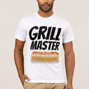 GRILL MASTER Heren Zomer T-shirts