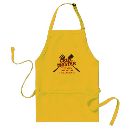 GRILL MASTER - HET MAN DE MYTH DE LEGEND STANDAARD SCHORT (Voorkant)