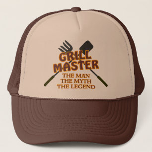 GRILL MASTER - HET MAN DE MYTH DE LEGEND TRUCKER PET