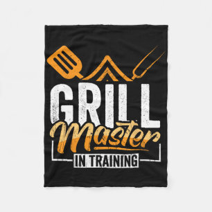 Grill Master in Opleiding BBQ-liefhebber Fleece Deken