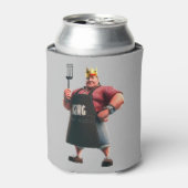 Grill Master King van de Grill Koelbox Blikjeskoeler (Blikje Voorkant)