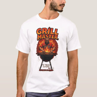 Grill Master - Legende op de BBQ T-shirt