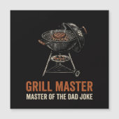 Grill Master Meester van de Vadergrap Vaderdag (Voorkant)