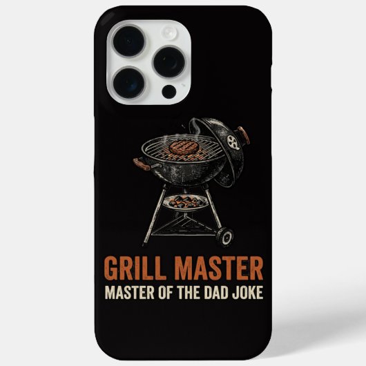Grill Master Meester van de Vadergrap Vaderdag Case-Mate iPhone Case (Achterkant)