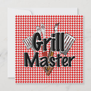 Grill Master met BBQ Tools & Picnic Table Kaart