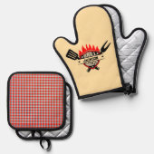 Grill Master Ovenwant & Pannenlap Set (Voorkant / Achterkant)