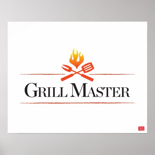 Grill Master Poster (Voorkant)