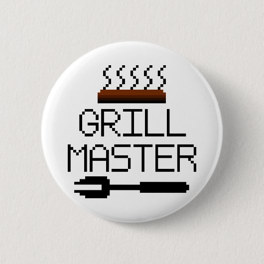 GRILL MASTER RONDE BUTTON 5,7 CM (Voorkant)