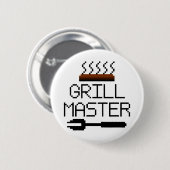 GRILL MASTER RONDE BUTTON 5,7 CM (Voorkant /achterkant)