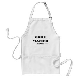 Grill Master Schort - Gepersonaliseerde Zak Custom