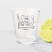 Grill Master Shot Glas (Achterkant)