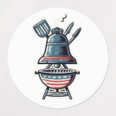 Grill Master Sticker | BBQ Pitmaster Decal (Design 2)
