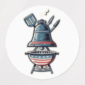 Grill Master Sticker | BBQ Pitmaster Decal (Design 1)